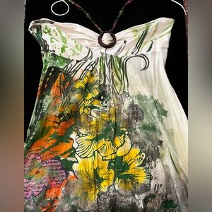 Buffalo david button tank top